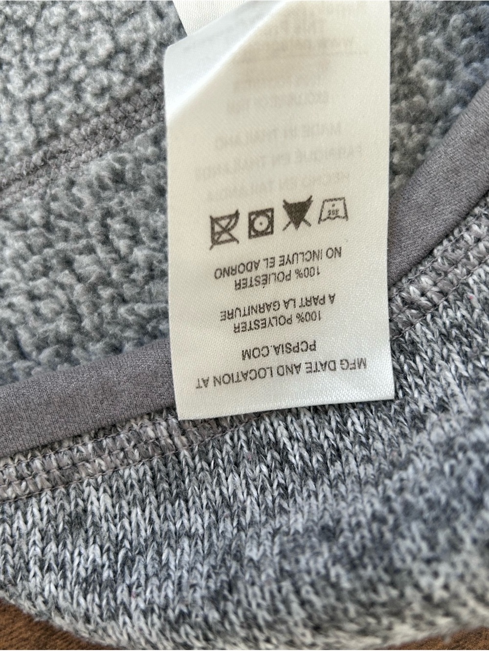 Patagonia Women’s Size Small 1/4-Zip Sweater Fleece - Heather Gray - Picture 7 of 8